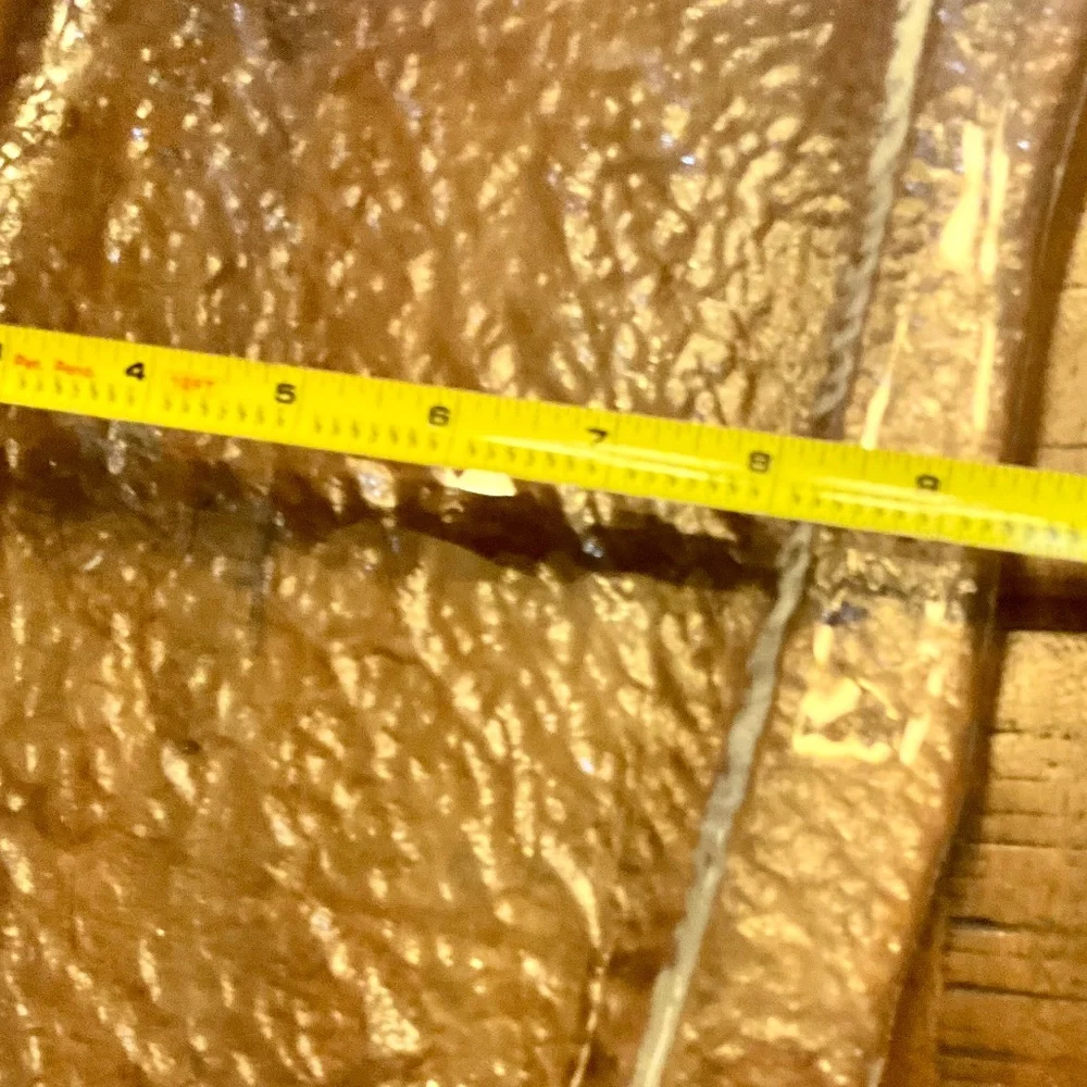 3 Unique Elegant Hand Blown Glass Vintage Serving Pieces - Picture 5 of 10